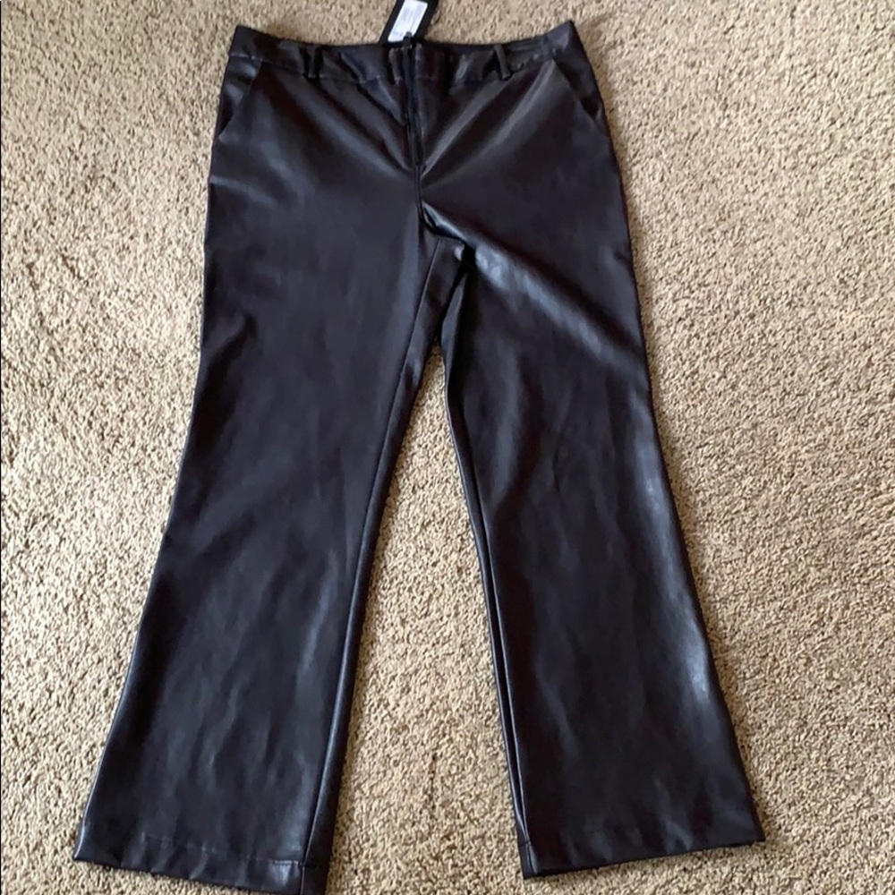 David Lerner O ring Zipper crop flare S